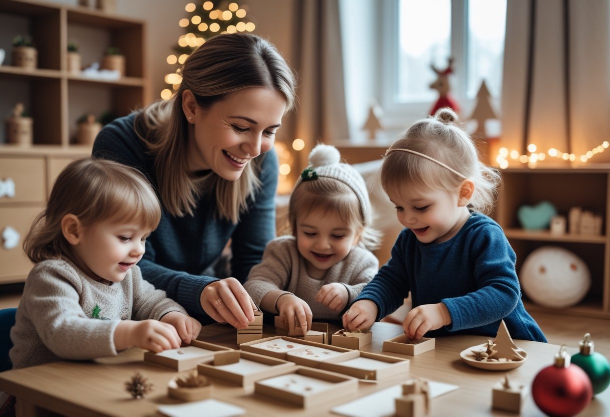 Kreative julekalenderideer til dagplejemor